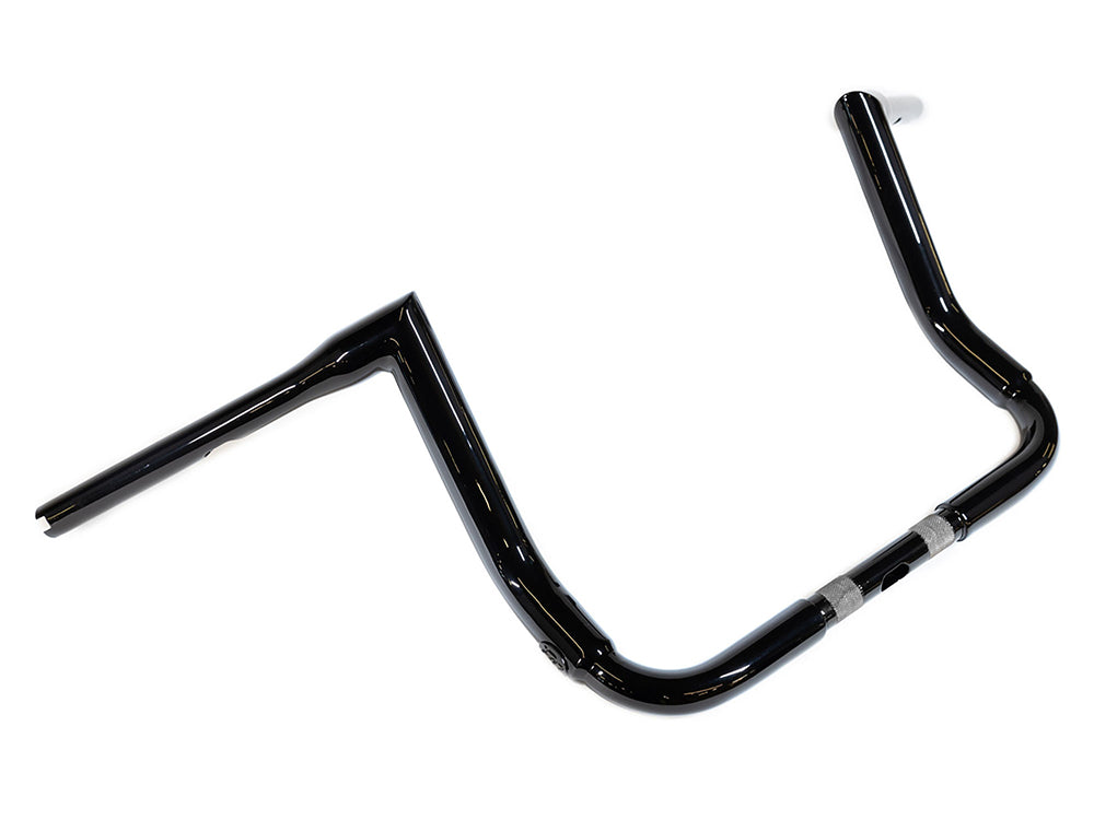 12in. x 1-1/2in. STS Miter Handlebar - Gloss Black. Fits Ultra Models 1996-2024 and Street Glide 1996-2023