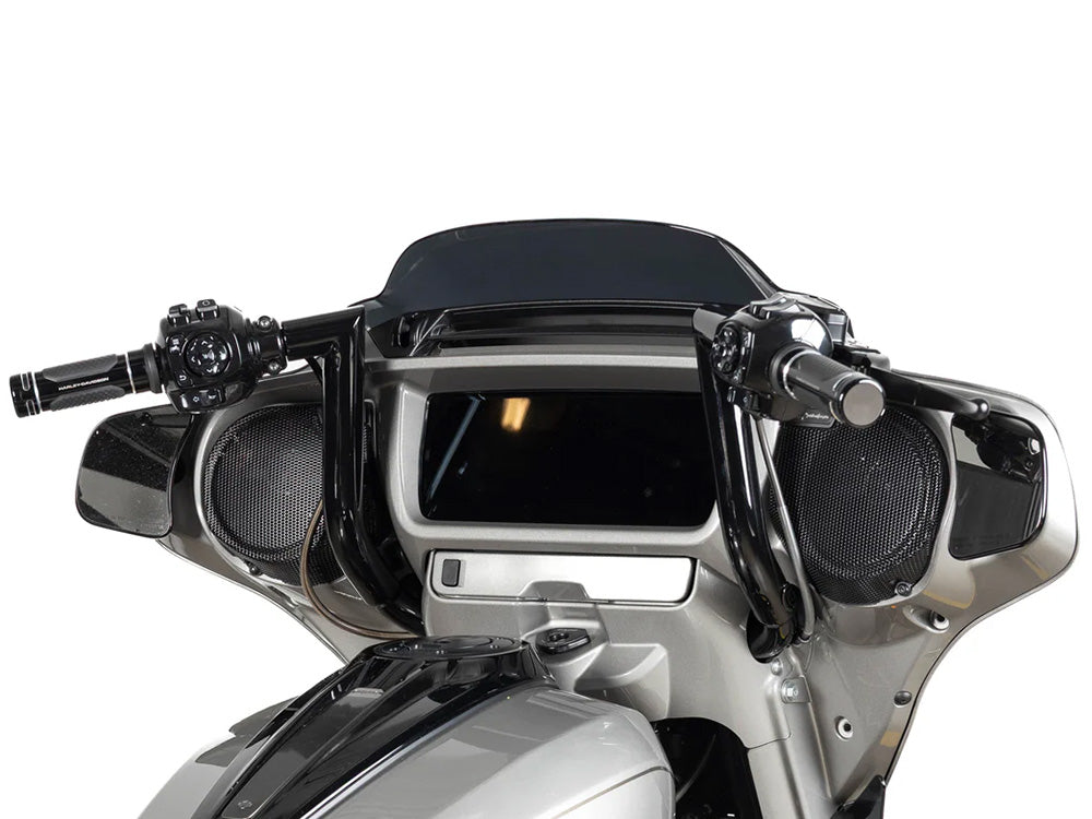 12in. x 1-1/2in. Delta Series Handlebar - Gloss Black. Fits CVO Street Glide 2023up & Street Glide 2024up