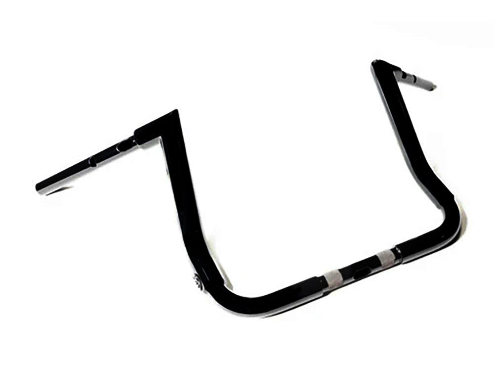 12in. x 1-1/2in. Delta Series Handlebar - Gloss Black. Fits CVO Street Glide 2023up & Street Glide 2024up