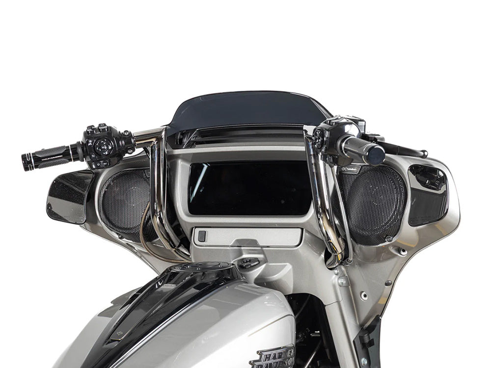 12in. x 1-1/2in. Delta Series Handlebar - Chrome. Fits CVO Street Glide 2023up & Street Glide 2024up