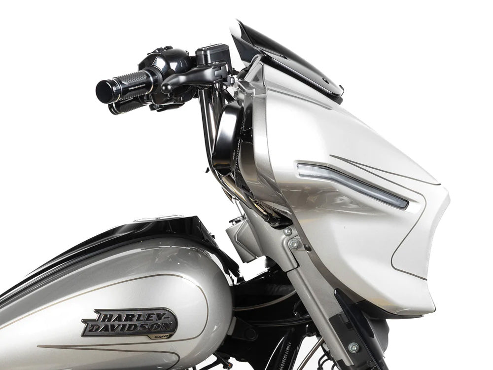 12in. x 1-1/2in. Delta Series Handlebar - Chrome. Fits CVO Street Glide 2023up & Street Glide 2024up
