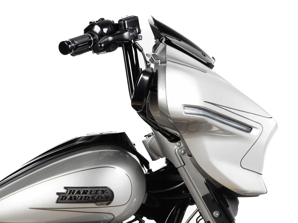 14in. x 1-1/2in. Delta Series Handlebar - Gloss Black. Fits CVO Street Glide 2023up & Street Glide 2024up