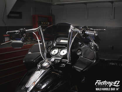 14in. x 1-1/2in. Classic 47 Malo Handlebar - Chrome.