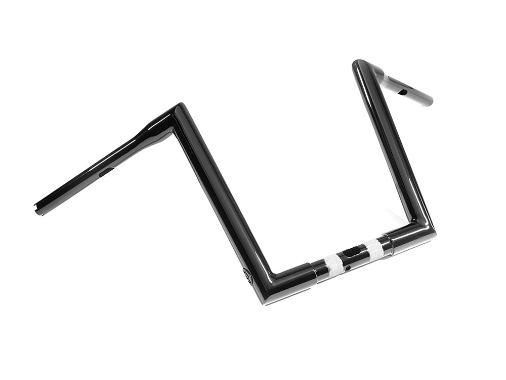 12in. x 1-1/2in. STR Miter Handlebar - Gloss Black. Fits Road Glide 2015-2023