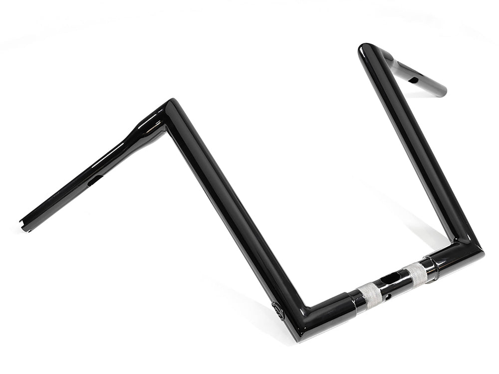 14in. x 1-1/2in. STR Miter Handlebar - Gloss Black. Fits Road Glide 2015-2023