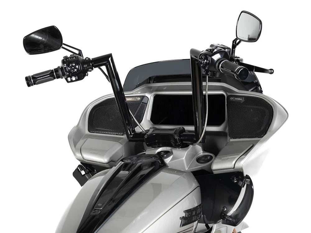 12in. x 1-1/2in. Throttle Series Handlebar - Gloss Black. Fits CVO Road Glide 2023up & Road Glide 2024up