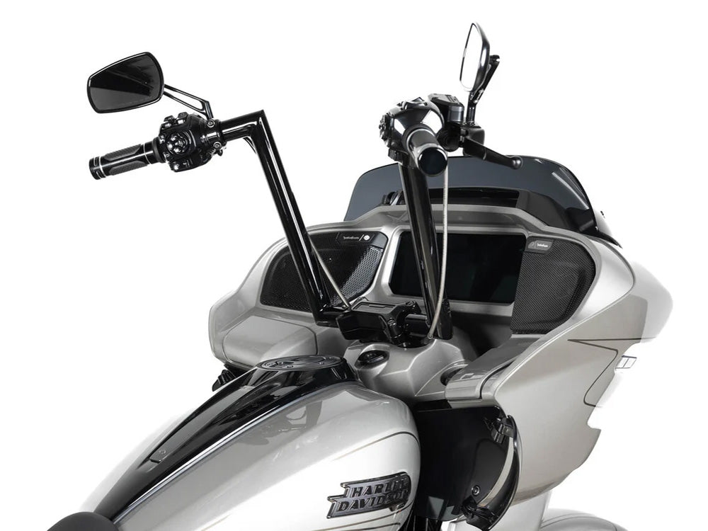 14in. x 1-1/2in. Throttle Series Handlebar - Gloss Black. Fits CVO Road Glide 2023up & Road Glide 2024up