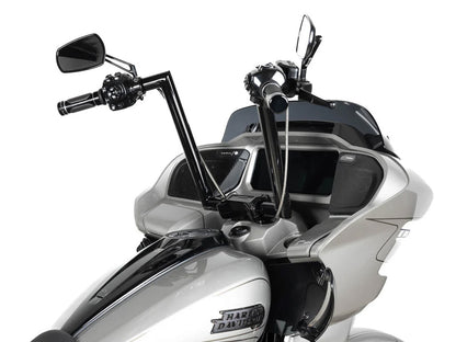 14in. x 1-1/2in. Throttle Series Handlebar - Gloss Black. Fits CVO Road Glide 2023up & Road Glide 2024up