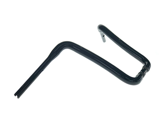 14in. x 1-1/2in. Legacy Rivera Handlebar - Gloss Black. Fits Road Glide 2015-2023