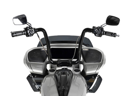 14in. x 1-1/2in. Drifter Series Handlebar - Gloss Black. Fits CVO Road Glide 2023up & Road Glide 2024up