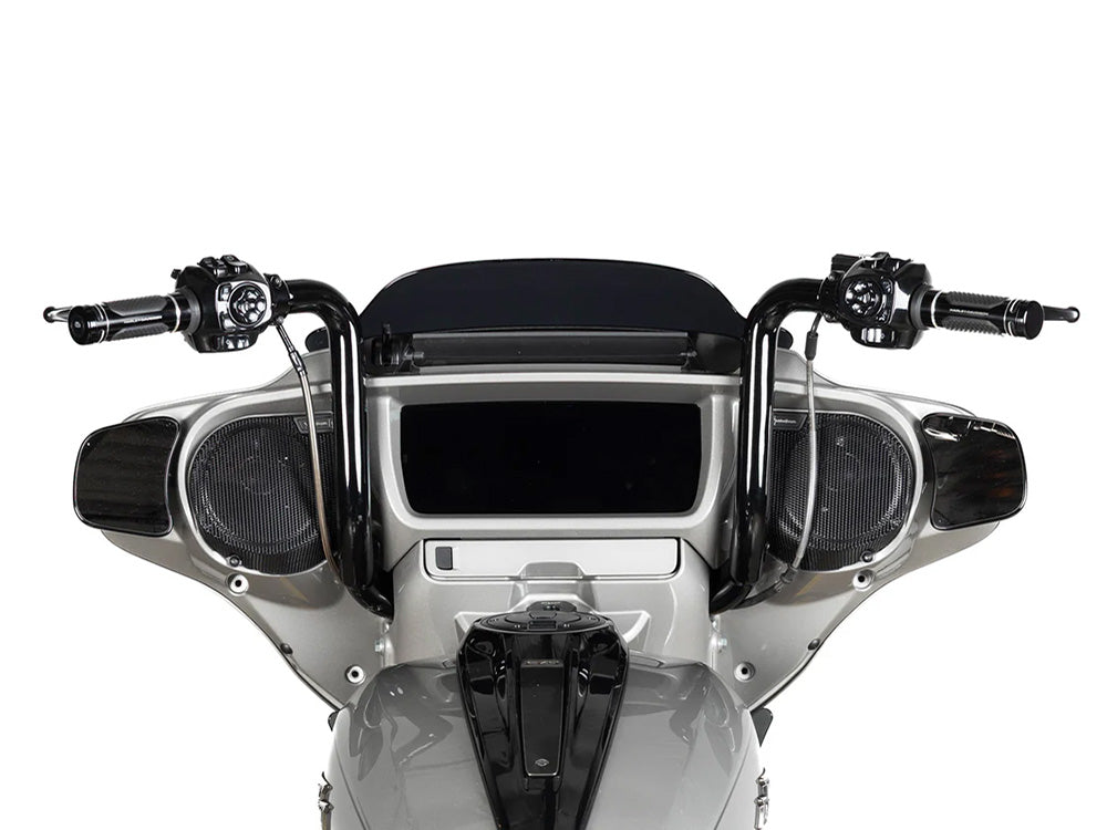 14in. x 1-1/2in. Eagle Series Handlebar - Gloss Black. Fits CVO Street Glide 2023up & Street Glide 2024up