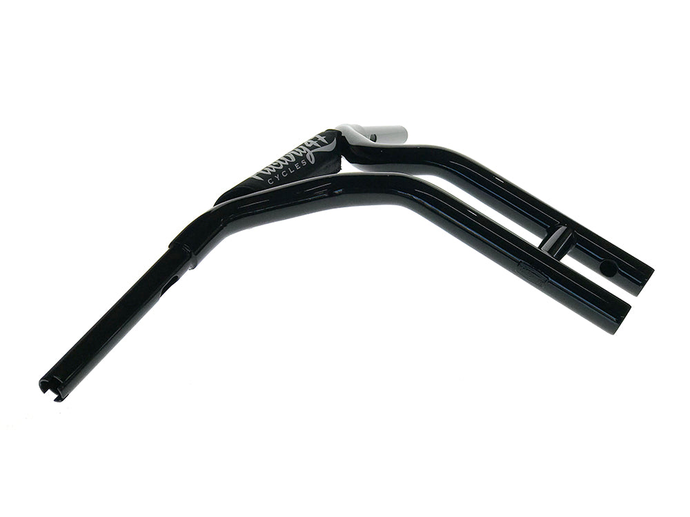 14in. x 1-1/4in. MX47 Pullback T-Bar Handlebar - Gloss Black.