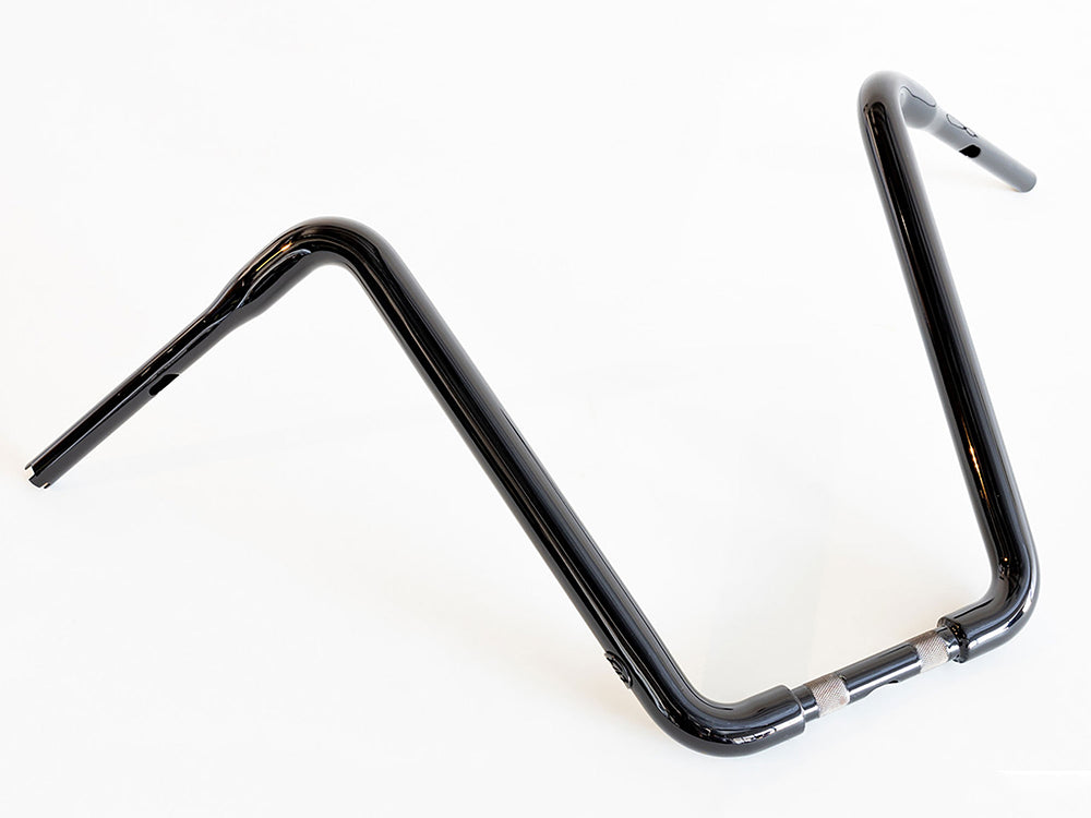 18in. x 1-1/2in. Royal Handlebar - Gloss Black.