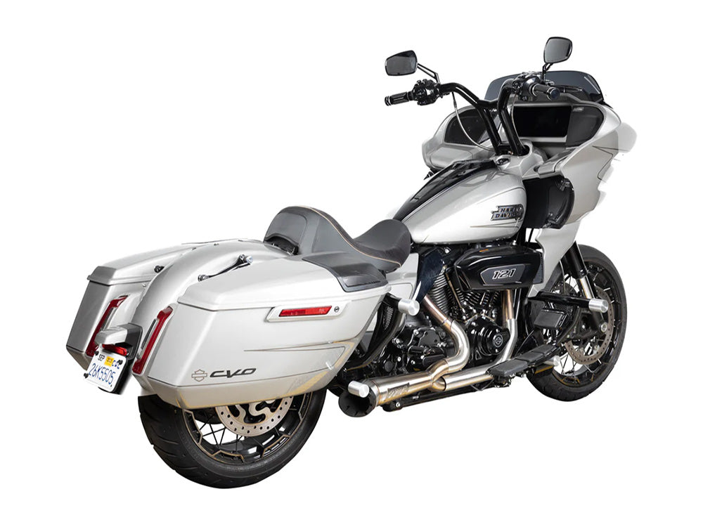 14in. x 1-1/2in. Factory Racing Straight T-Bar Handlebar - Gloss Black. Fits CVO Road Glide 2023up & Road Glide 2024up