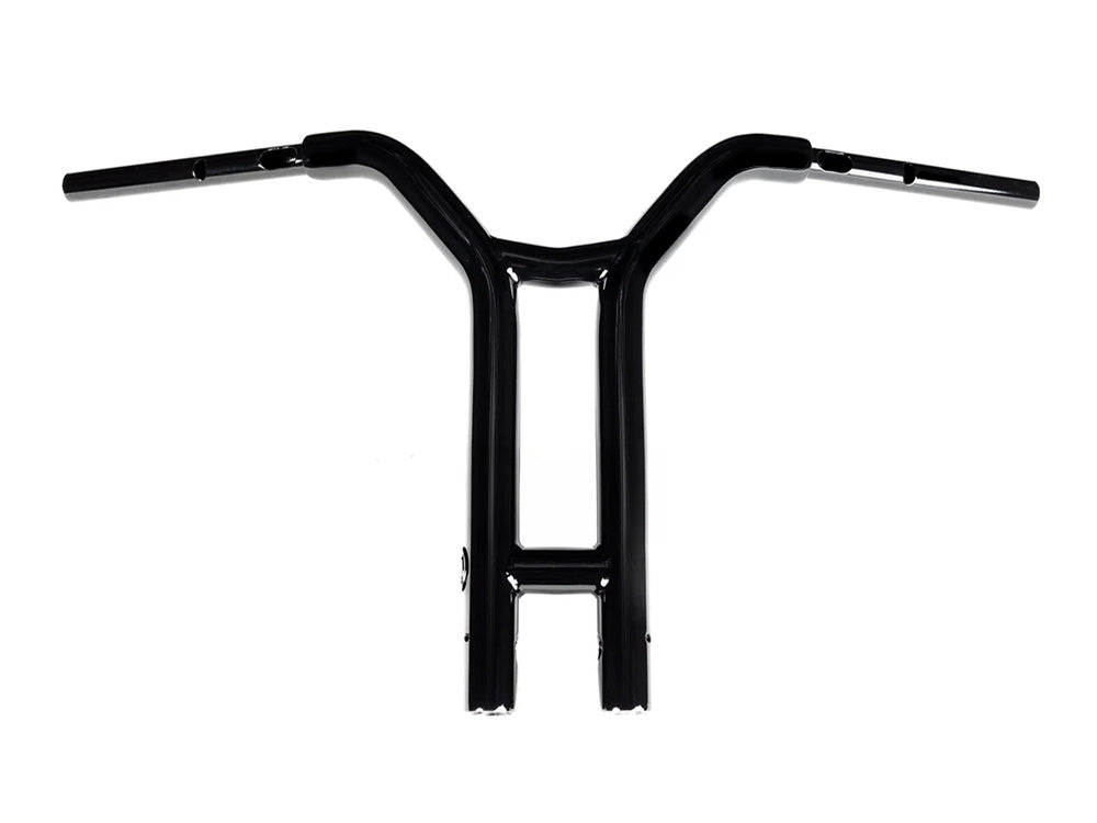 16in. x 1-1/2in. Factory Racing Straight T-Bar Handlebar - Gloss Black. Fits CVO Road Glide 2023up & Road Glide 2024up