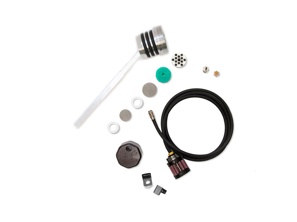 Vented Dipstick - Black. Fits Dyna 1999-2005.