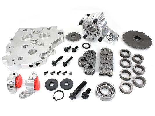 OE+ Hydraulic Cam Chain Tensioner Plate Upgrade Kit. Fits Dyna 1999-2005, Touring 1999-2006 & Softail 2000-2006