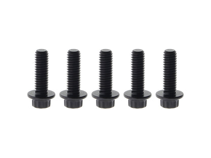 Front Disc Rotor Bolts - Black 12 Point ARP. 5/16in.-18 x 1.0in.. Fits Most HD models 1984up.