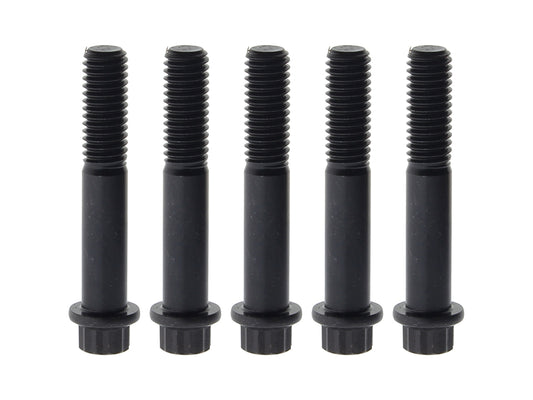 Rear Pulley Bolts - Black 12 Point ARP. 7/16in.-14 x 2.50in.