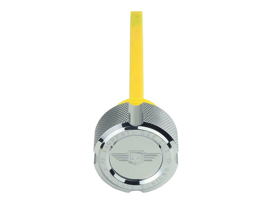 Magnetic Engine Oil Dipstick - Silver. Fits Touring 2017up