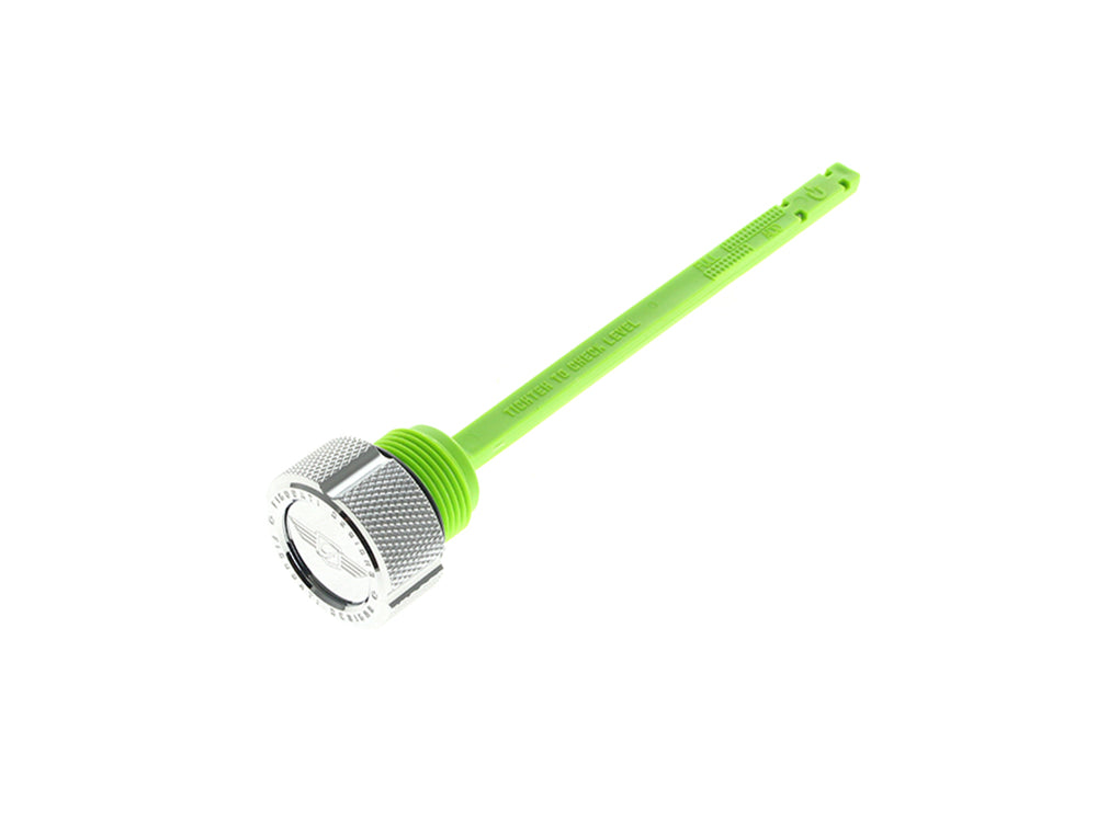 Magnetic Engine Oil Dipstick - Silver. Fits Indian PowerPlus Engine Used In Challenger 2020up & Pursuit 2022up
