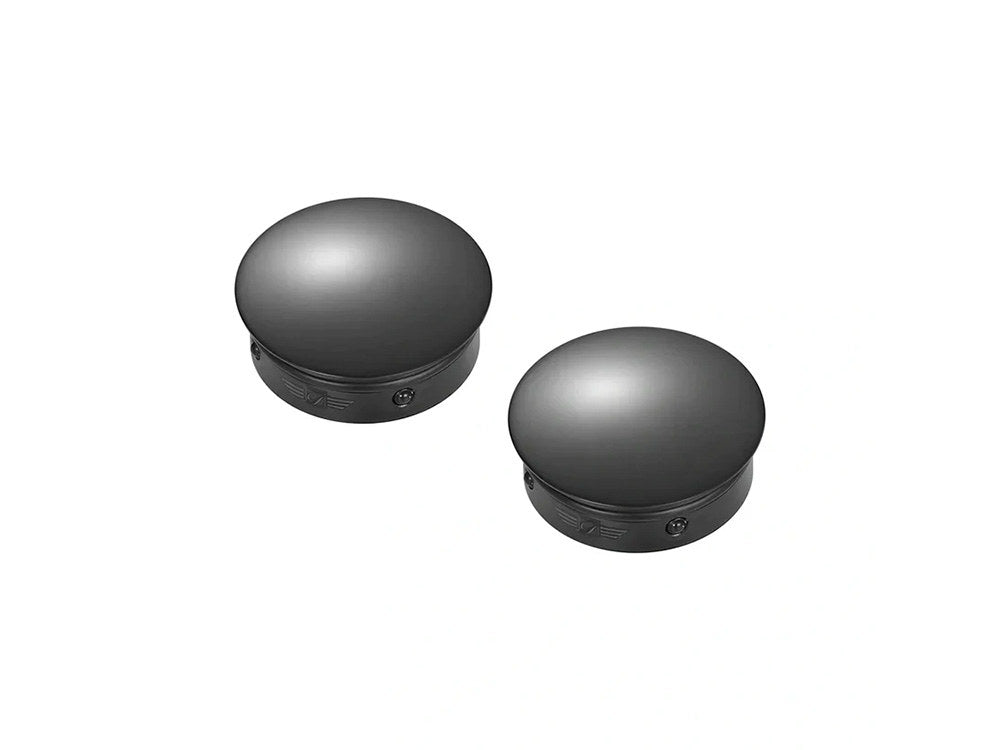 Swingarm Pivot Bolt Covers - Black. Fits Touring 2011up