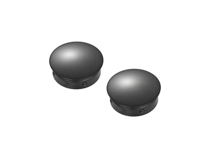 Swingarm Pivot Bolt Covers - Black. Fits Touring 2011up
