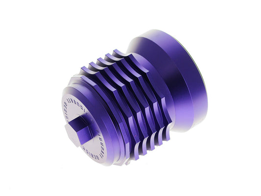 Magnetic Reusable Oil Filter - Purple. Fits Milwaukee Eight 2017up, Twin Cam 1999-2017, Evolution 1984-1999 & Sportster 1984-2021