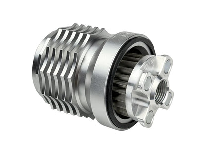 Magnetic Reusable Oil Filter - Silver. Fits Milwaukee Eight 2017up, Twin Cam 1999-2017, Evolution 1984-1999 & Sportster 1984-2021