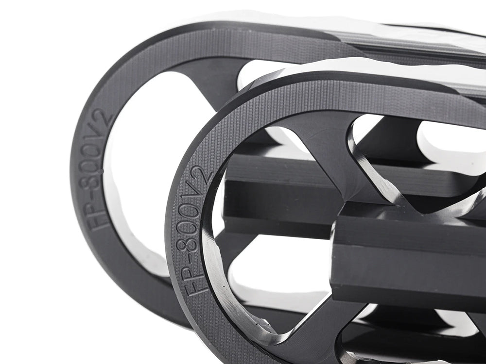 V2 MX Footpegs with HD Male Mount - Black.