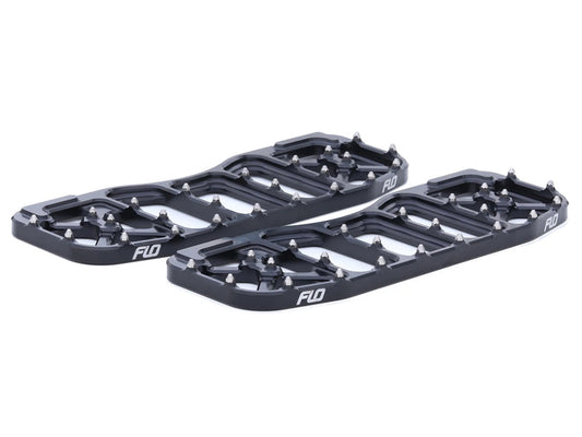 V5 Rider Floorboards - Black. Fits Touring 1980up, FL Softail 1986-2017 & Dyna Switchback 2012-2016