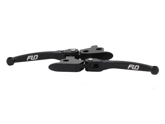 MX Levers - Black. Fits Softail 1996-2014, Dyna 1996-2017, Touring 1996-2007 & Sportster 1996-2003.