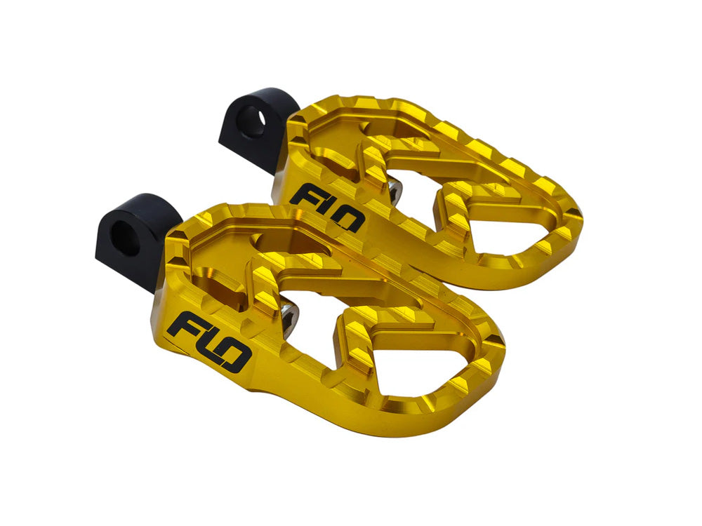 Savage Series Footpegs with HD Male Mount - Gold
