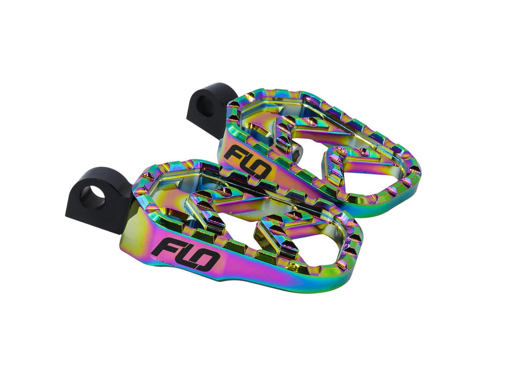 Savage Series Footpegs with HD Male Mount - Jet Fuel