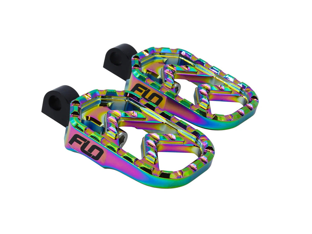 Savage Series Footpegs with HD Male Mount - Jet Fuel