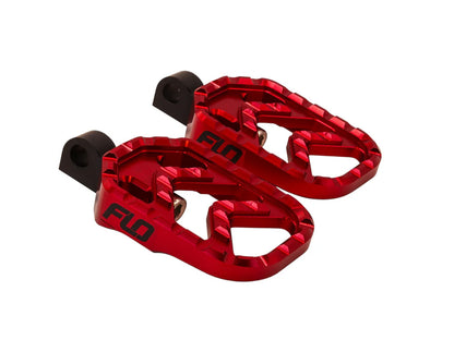 Savage Series Footpegs with HD Male Mount - Red