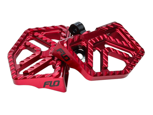 Savage Series Mini Floorboards with HD Male Mount - Red