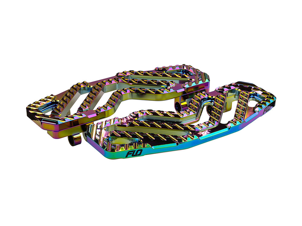 Savage Series Rider Floorboards - Jet Fuel. Fits Touring 1980up, FL Softail 1986-2017 & Dyna Switchback 2012-2016