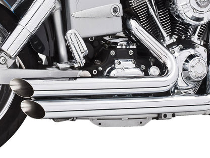 Amendment Exhaust - Chrome. Fits Dyna 2006-2017.