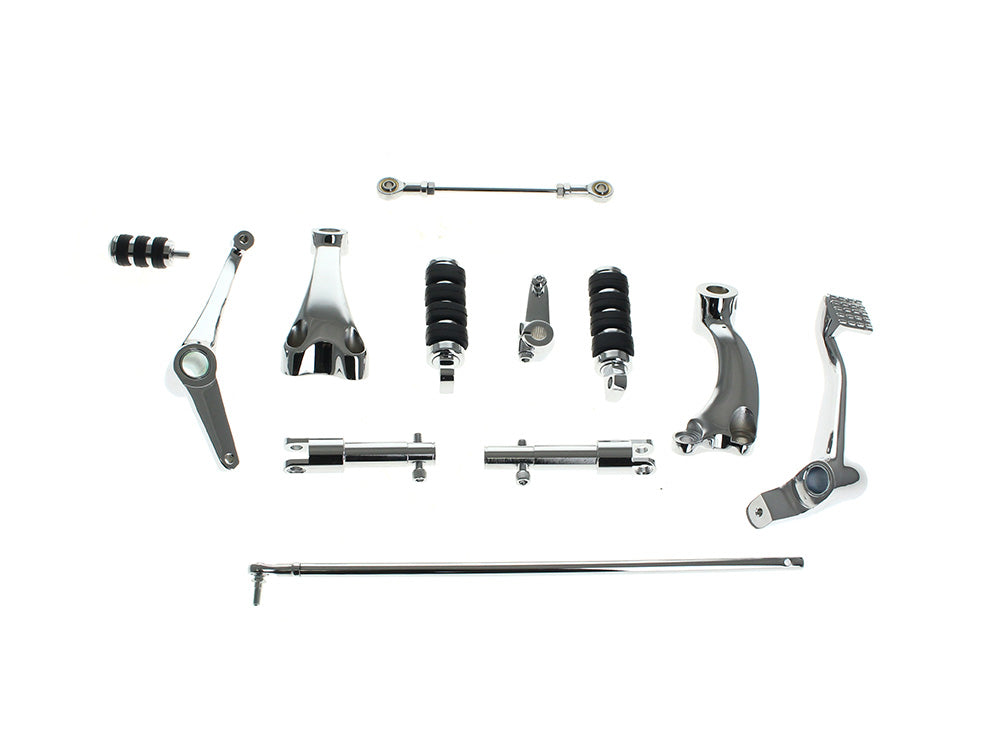 Forward Controls - Chrome. Fits Sportster 2014-2021
