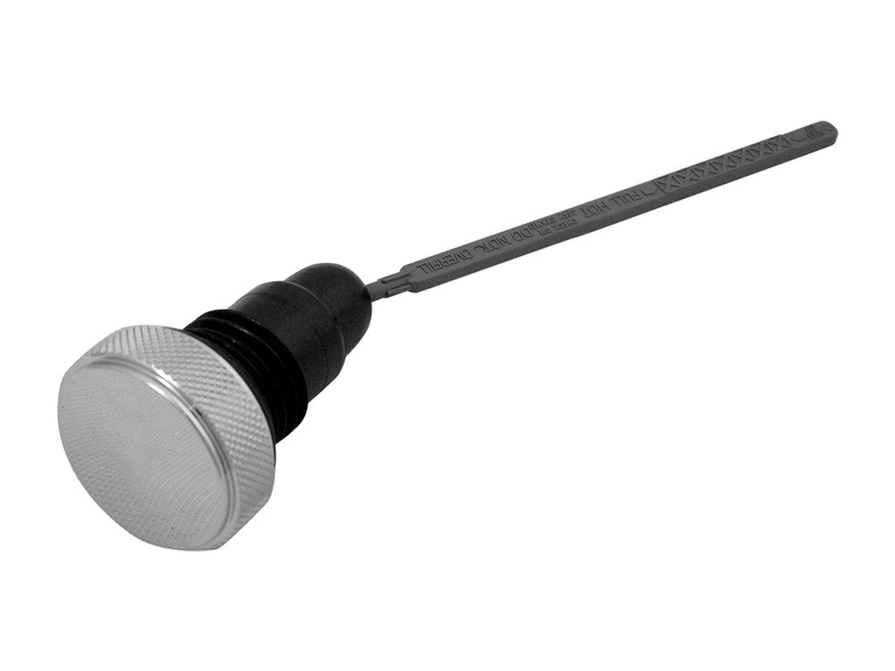 Engine Oil Dipstick - Chrome. Fits Dyna 2006-2017