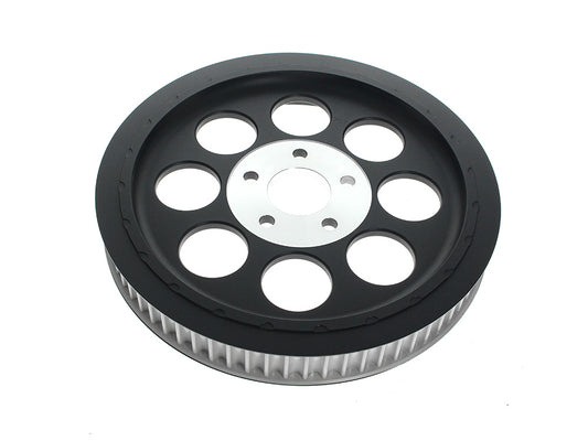 70 Tooth x 1.5in. Rear Pulley - Black. Fits Big Twin 1980-1999 with 1-1/2in. Wide Belt