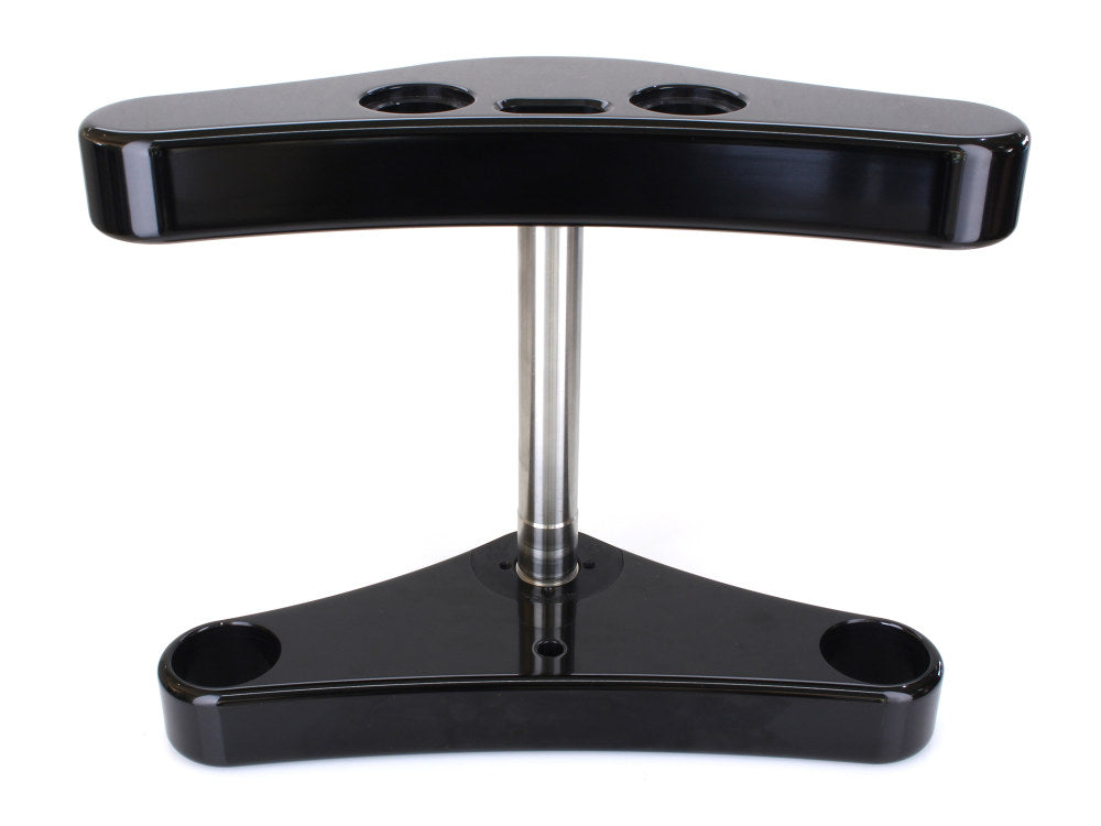 3 Degree Raked Triple Tree Kit - Black. Fits FX Softail 1984-2017 & Dyna Wide Glide 1993-2005.
