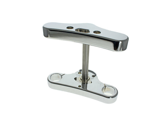 3 Degree Raked Mid Glide Triple Tree Kit - Chrome. Fits Softail Street Bob & Softail Standard 2018up