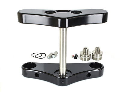 3 Degree Raked Wide Glide Triple Tree Kit - Black. Fits Breakout 2013-2017.
