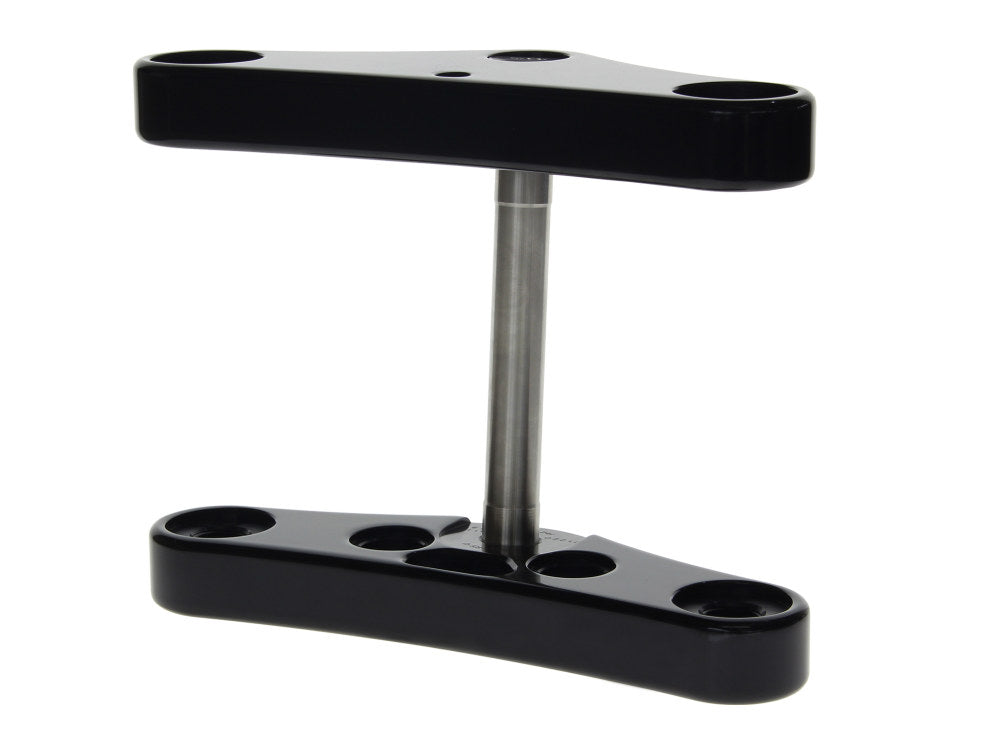 5 Degree Raked Wide Glide Conversion Triple Tree Kit - Black. Fits Rocker 2008-2010 with 23in. Wheel Conversion.