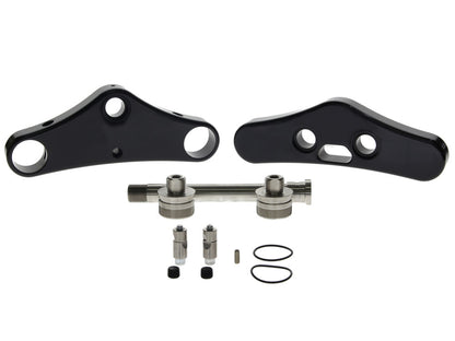 5 Degree Raked Wide Glide Conversion Triple Tree Kit - Black. Fits Rocker 2008-2010 with 23in. Wheel Conversion.