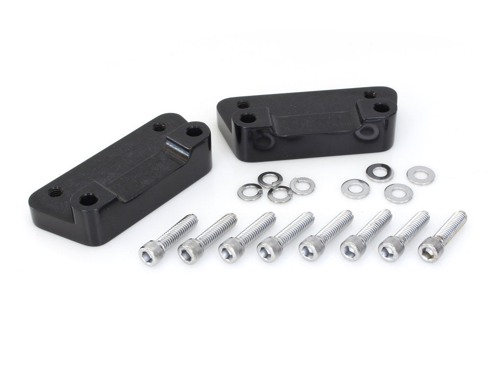 Fender Spacer Kit - Black. Fits Touring 1984-2013 with 21in. or 23in. Wheel & OEM Fender