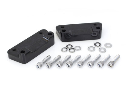Fender Spacer Kit - Black. Fits Touring 1984-2013 with 21in. or 23in. Wheel & OEM Fender