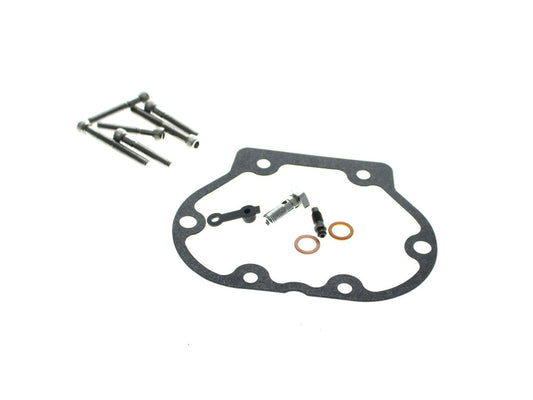 Smooth Hydraulic Clutch Cover - Black. Fits Fits 5Spd Big Twin 1987-2006